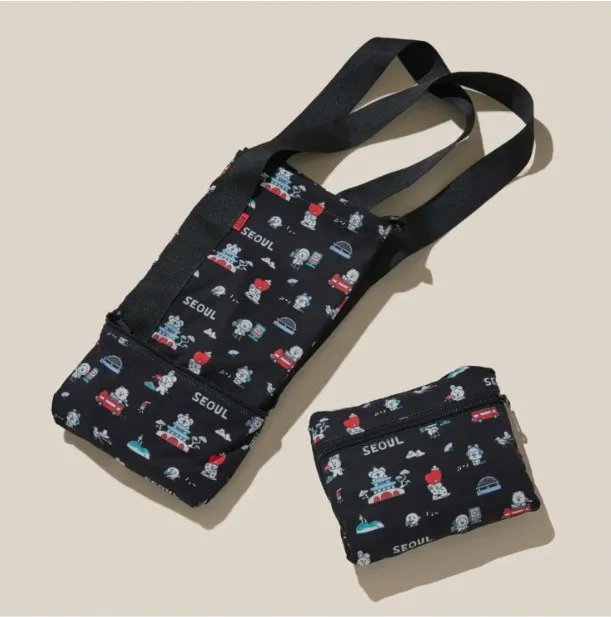 BT21 Travel Folding Bag 2.webp