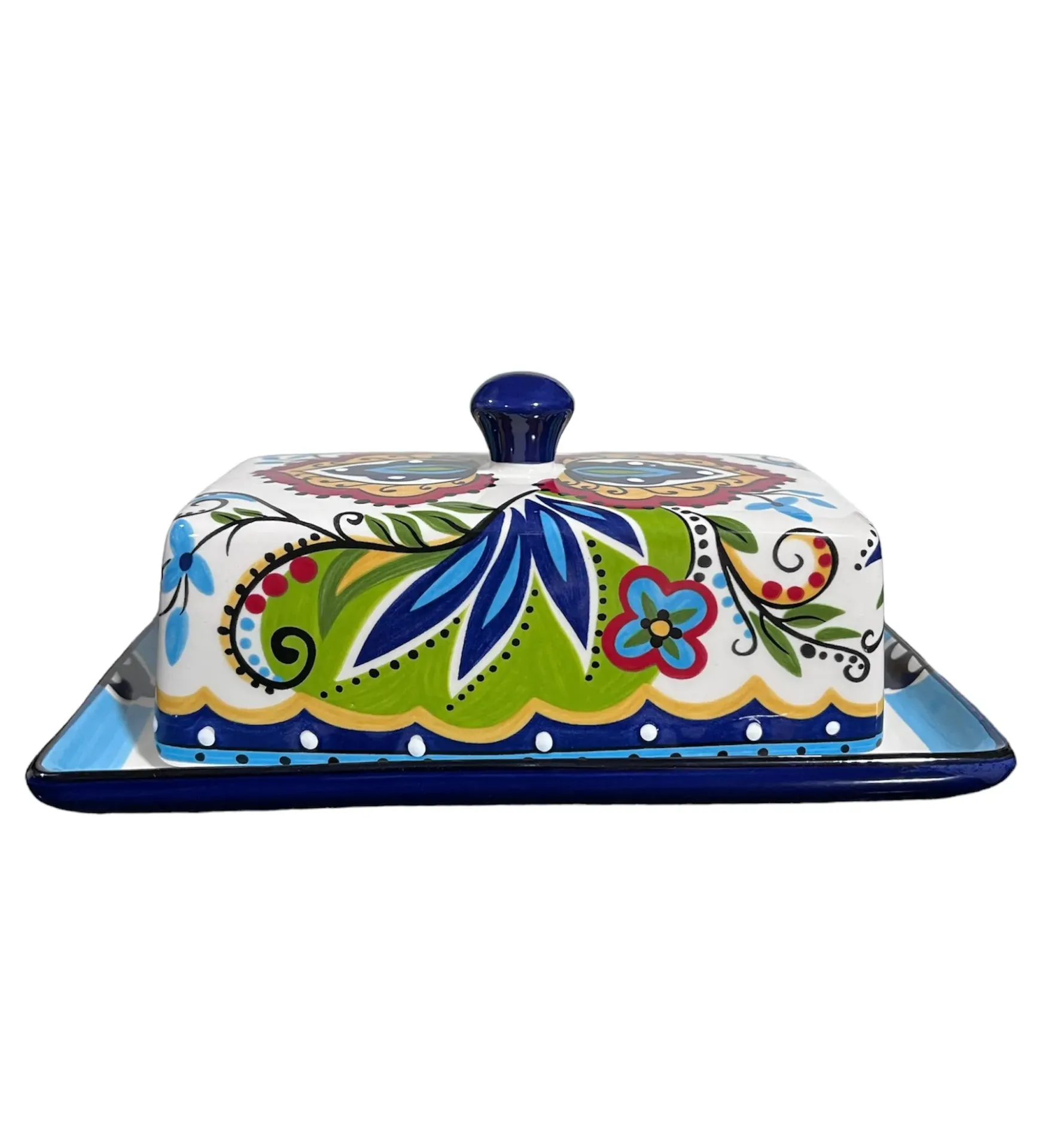 Ceramic Butter Dish with Lid